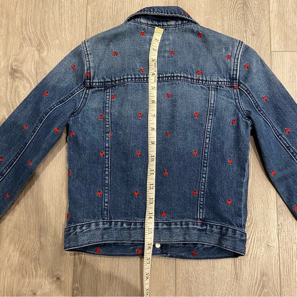 GAP Kids Embroidered Denim Jacket M(8-9y) - Picture 8 of 10